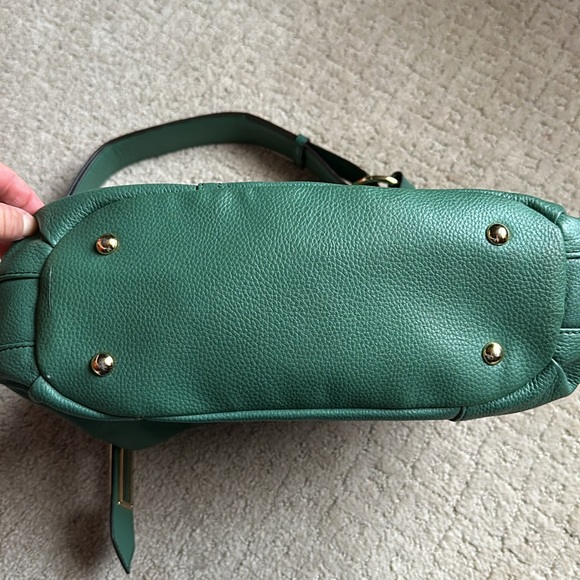 Tignanello Green Hobo Handbag - Picture 6 of 8
